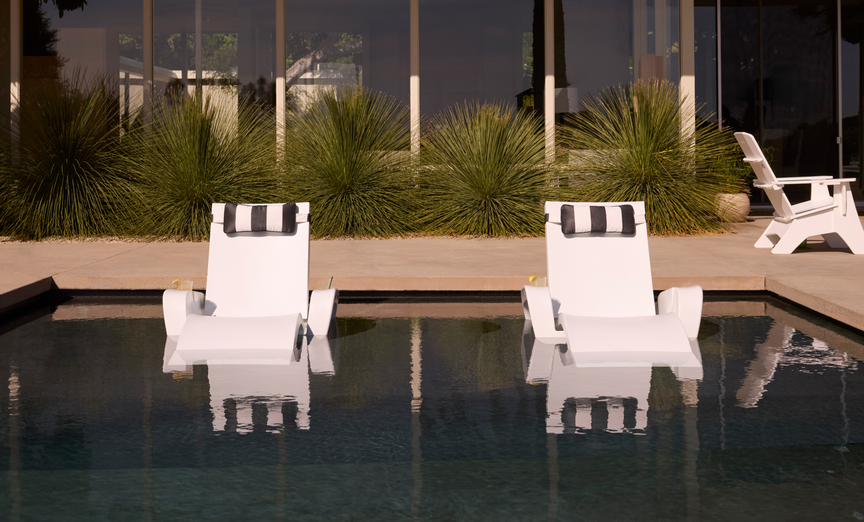 Ledge Lounger Signature Chaise Armrest Console - 2 Pack