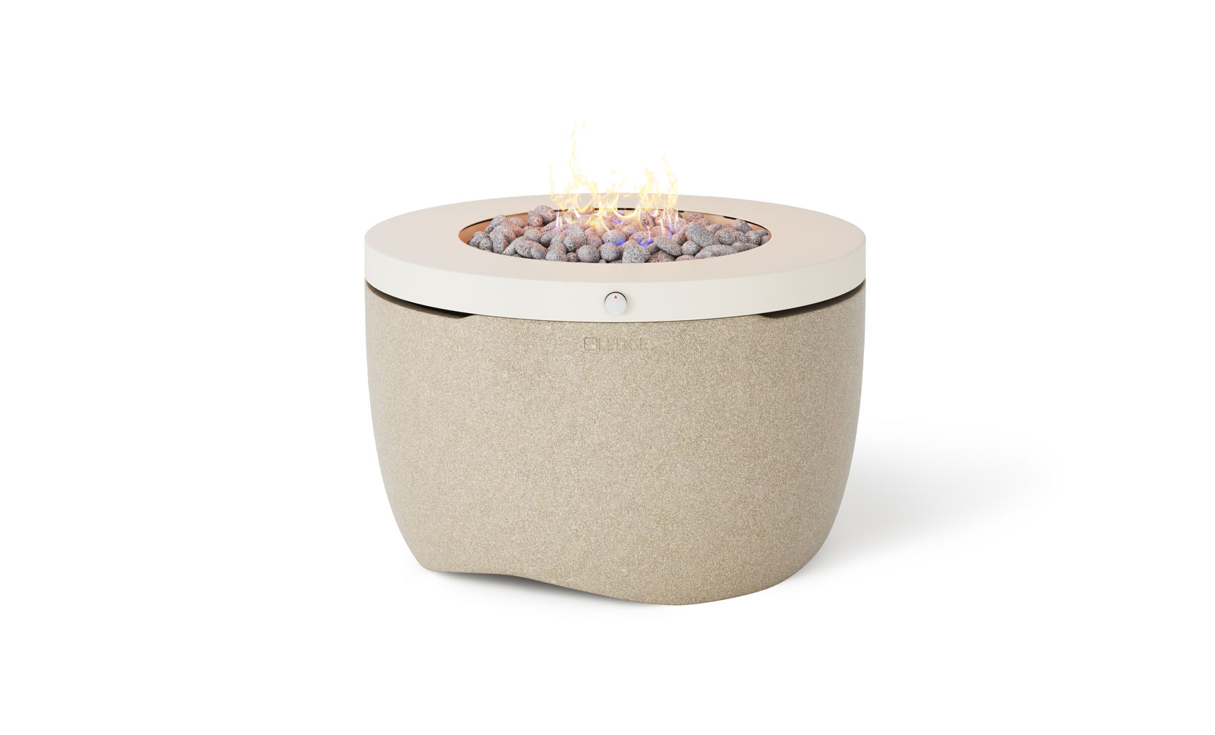 Ledge Lounger Halo Fire Pit