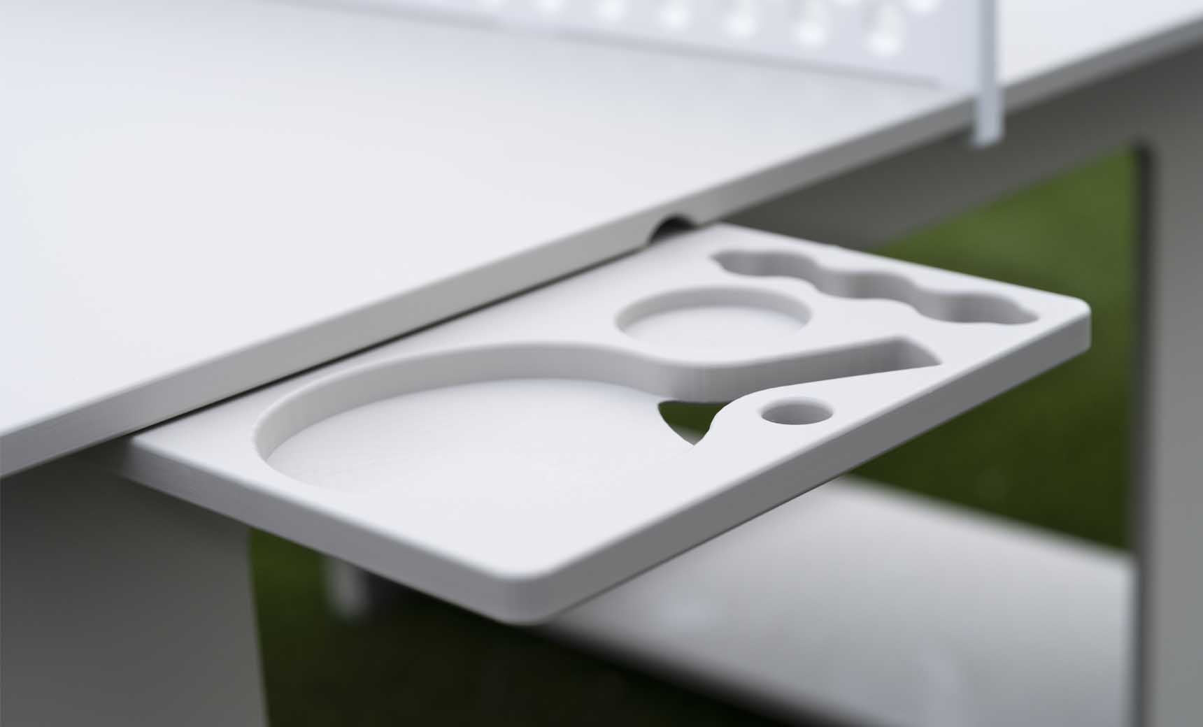 Ledge Lounger Table Tennis and Barstools Gathering Set