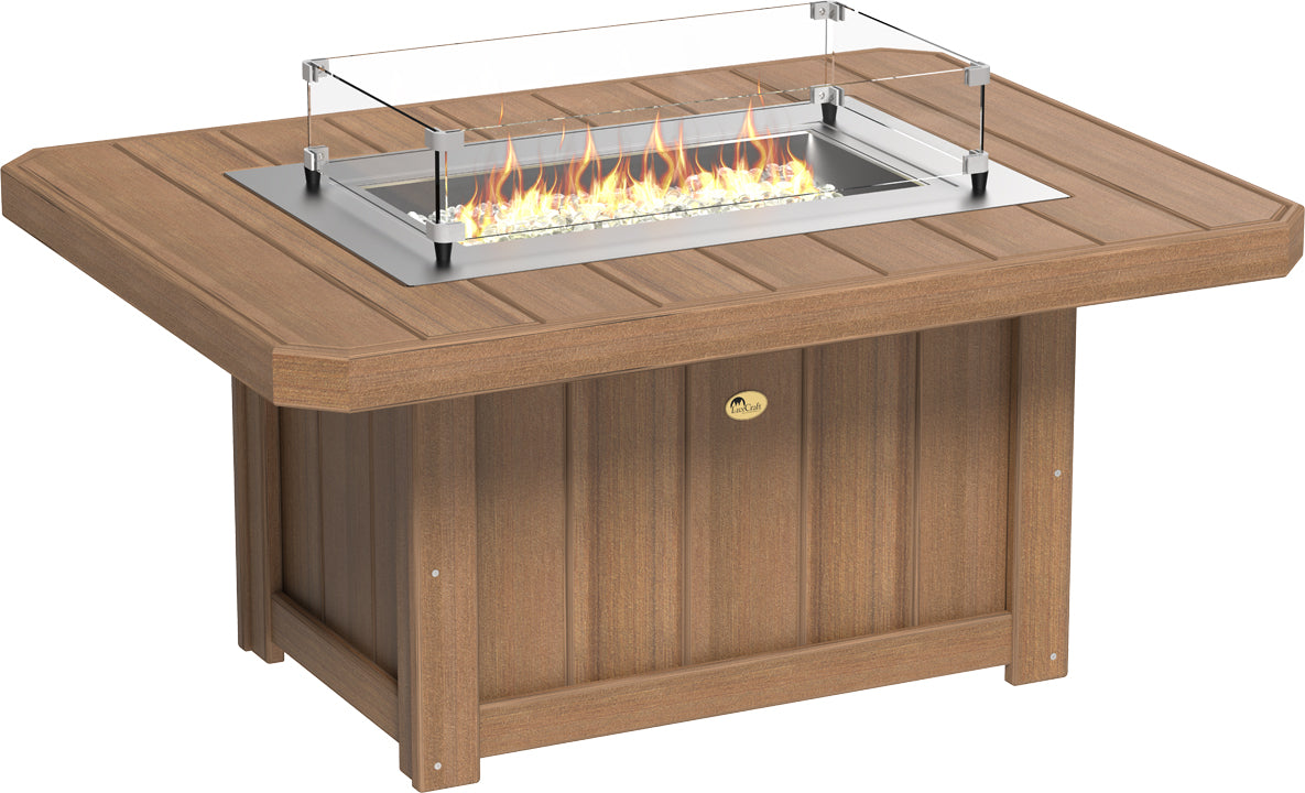 LuxCraft Lumin Fire Pit 51″ Rectangular