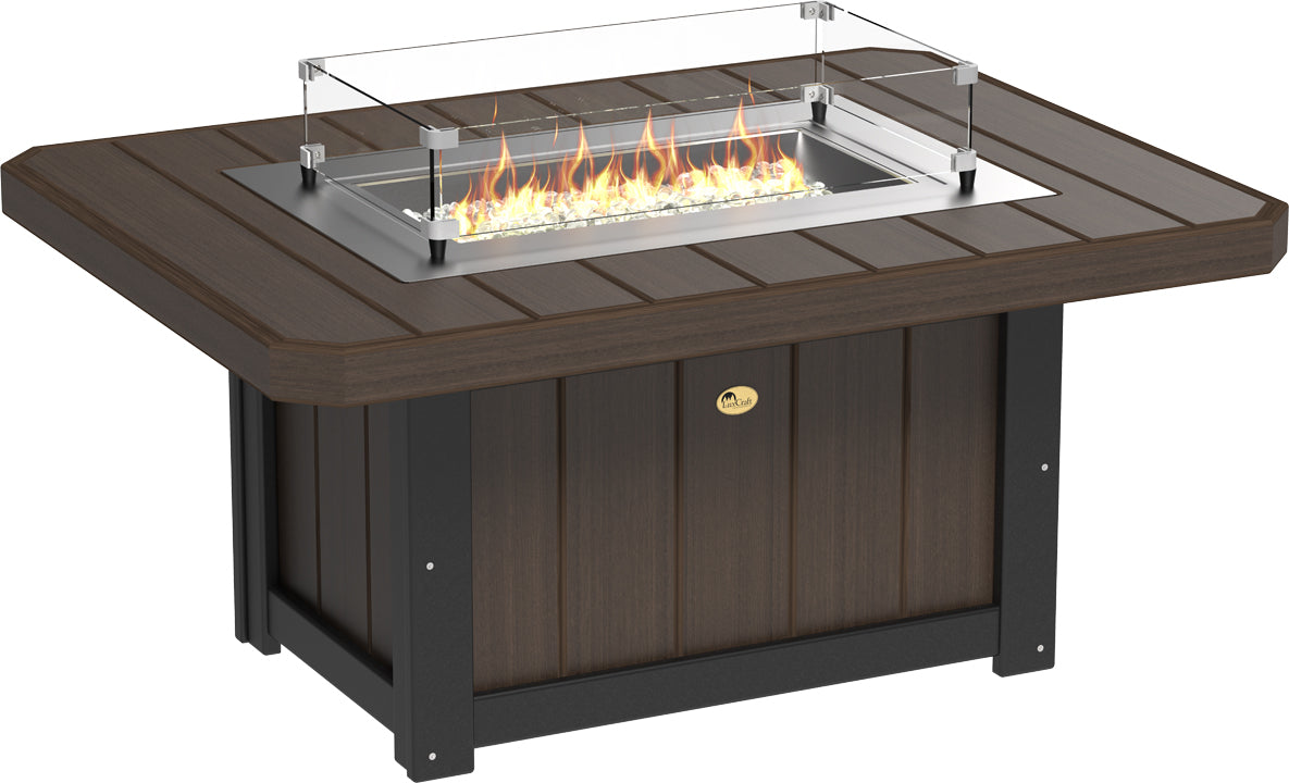 LuxCraft Lumin Fire Pit 51″ Rectangular
