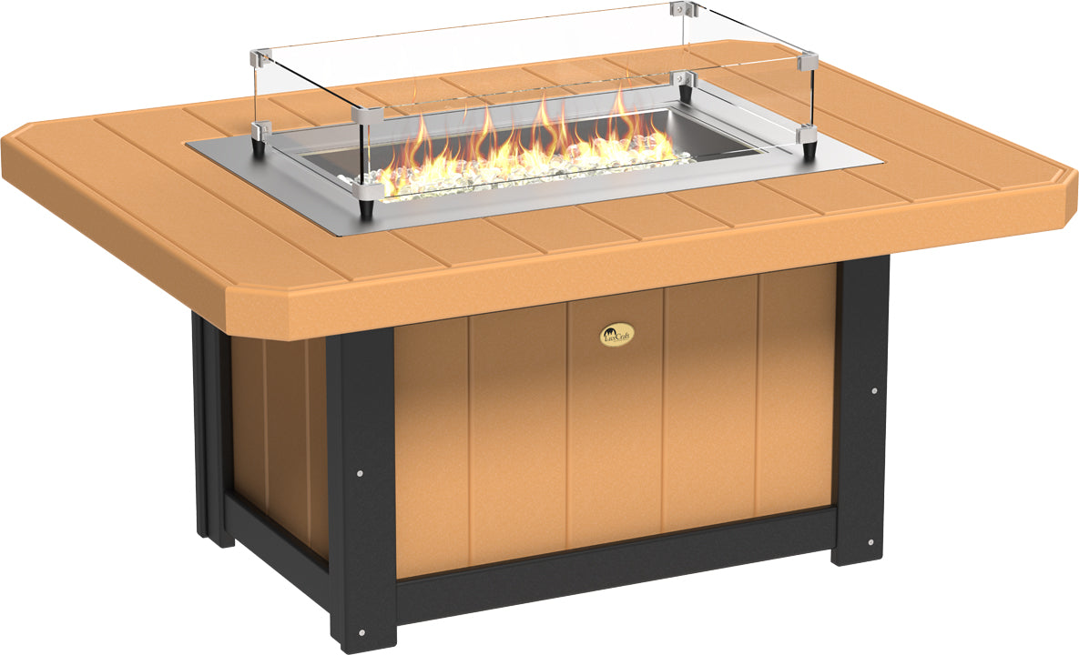 LuxCraft Lumin Fire Pit 51″ Rectangular