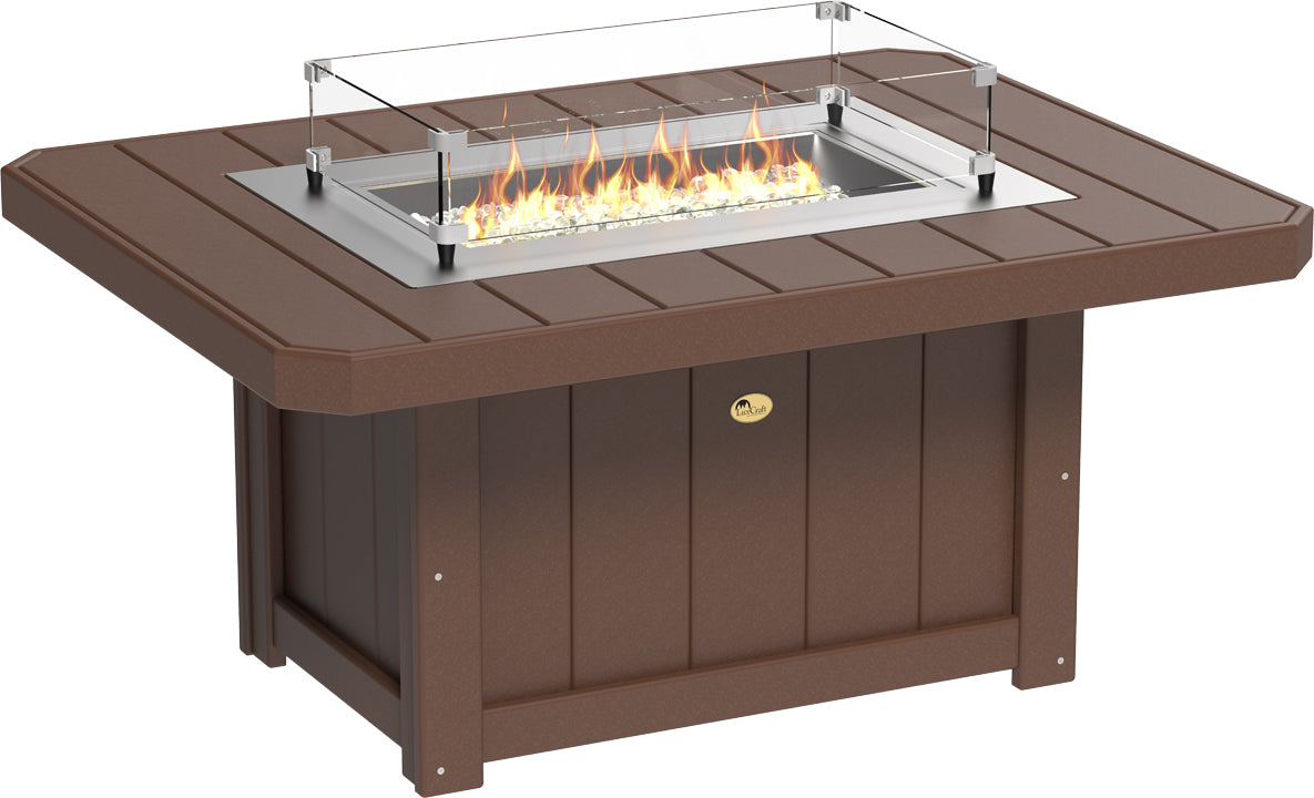 LuxCraft Lumin Fire Pit 51″ Rectangular