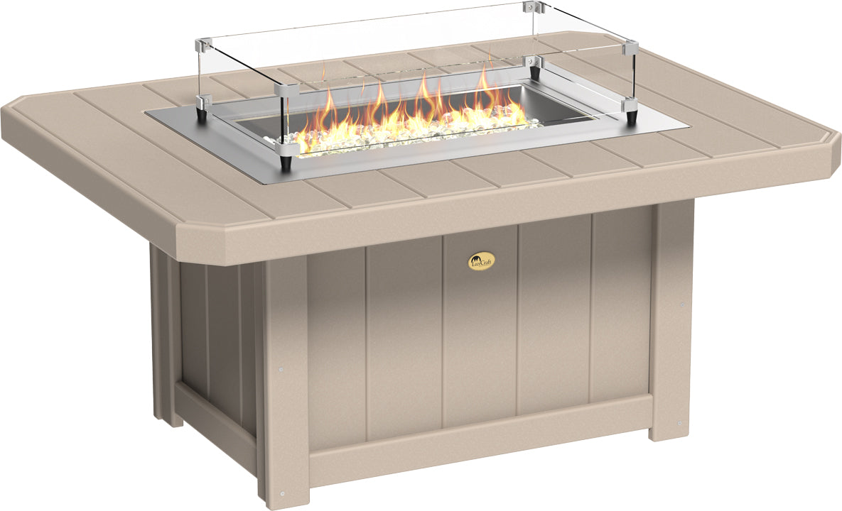 LuxCraft Lumin Fire Pit 51″ Rectangular