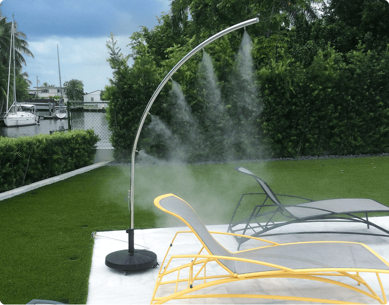 BreezeTech LiquidShade Misting LEAF | 6 Nozzles - TMS