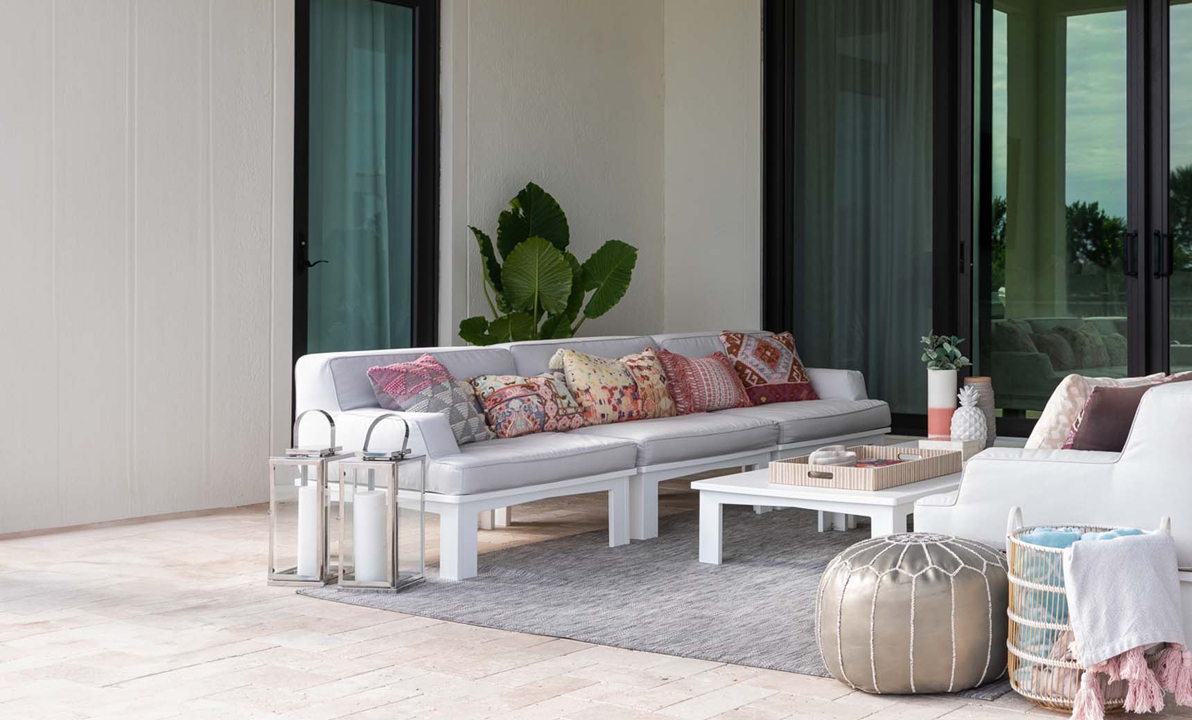 Ledge Lounger Mainstay Sectional 3-Piece Sofa