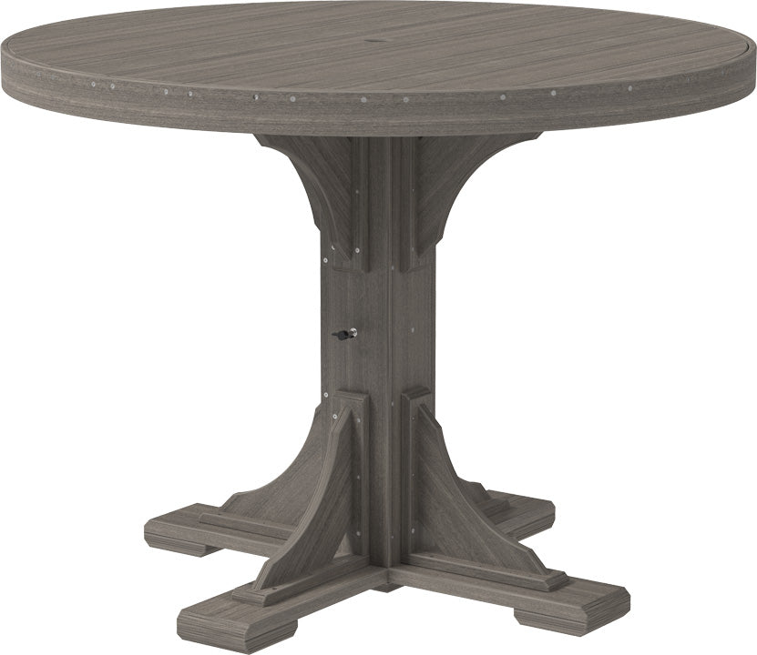 LuxCraft Deluxe Poly 48″ Round Table Set 2