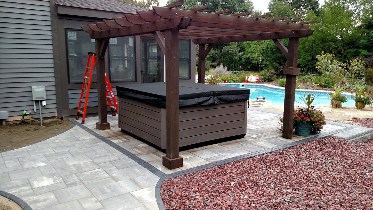 Best Redwood Outdoor Super Deck Redwood Pergola