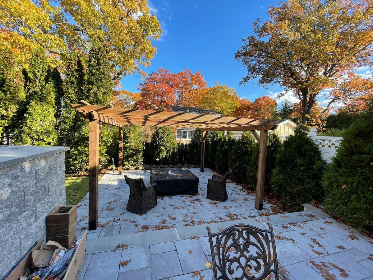 Best Redwood Outdoor Super Deck Redwood Pergola