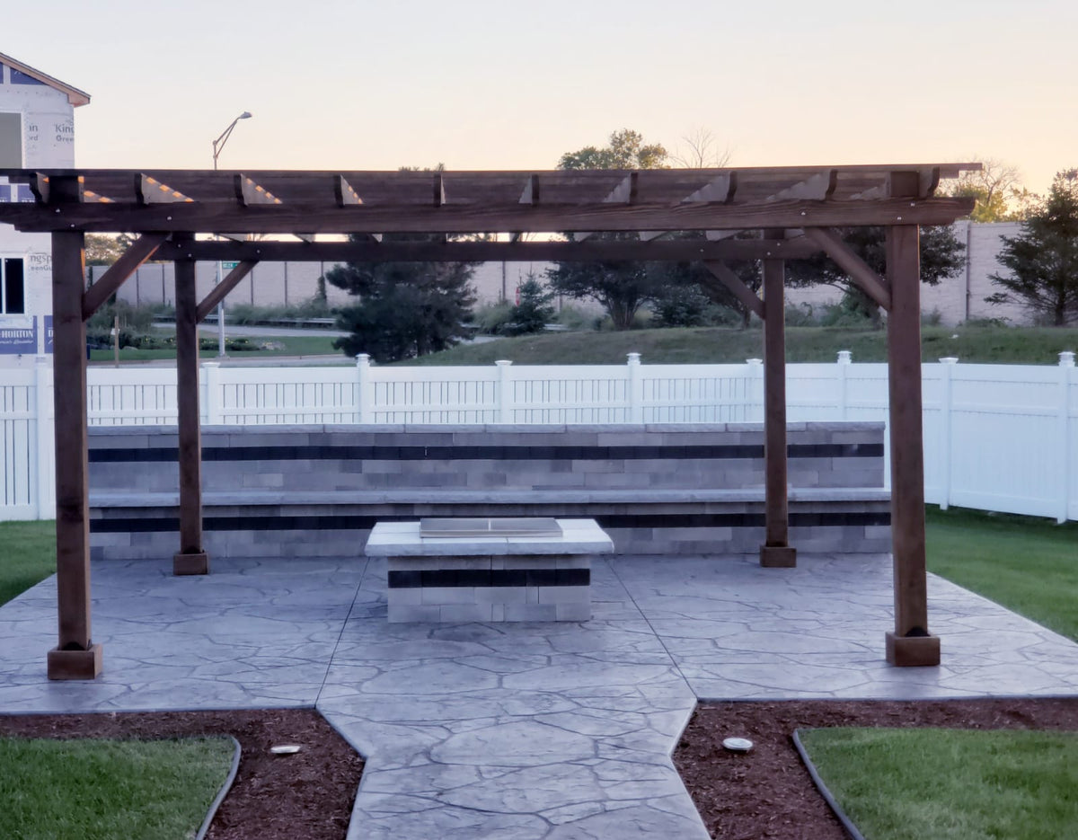 Best Redwood Outdoor Super Deck Redwood Pergola