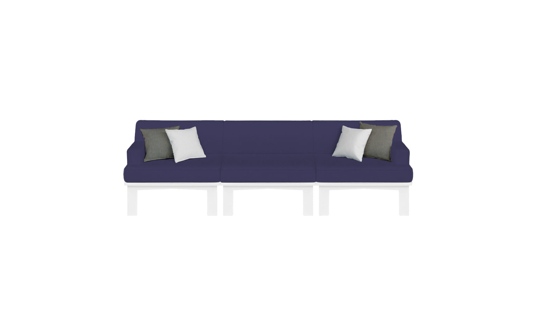 Ledge Lounger Mainstay Sectional 3-Piece Sofa