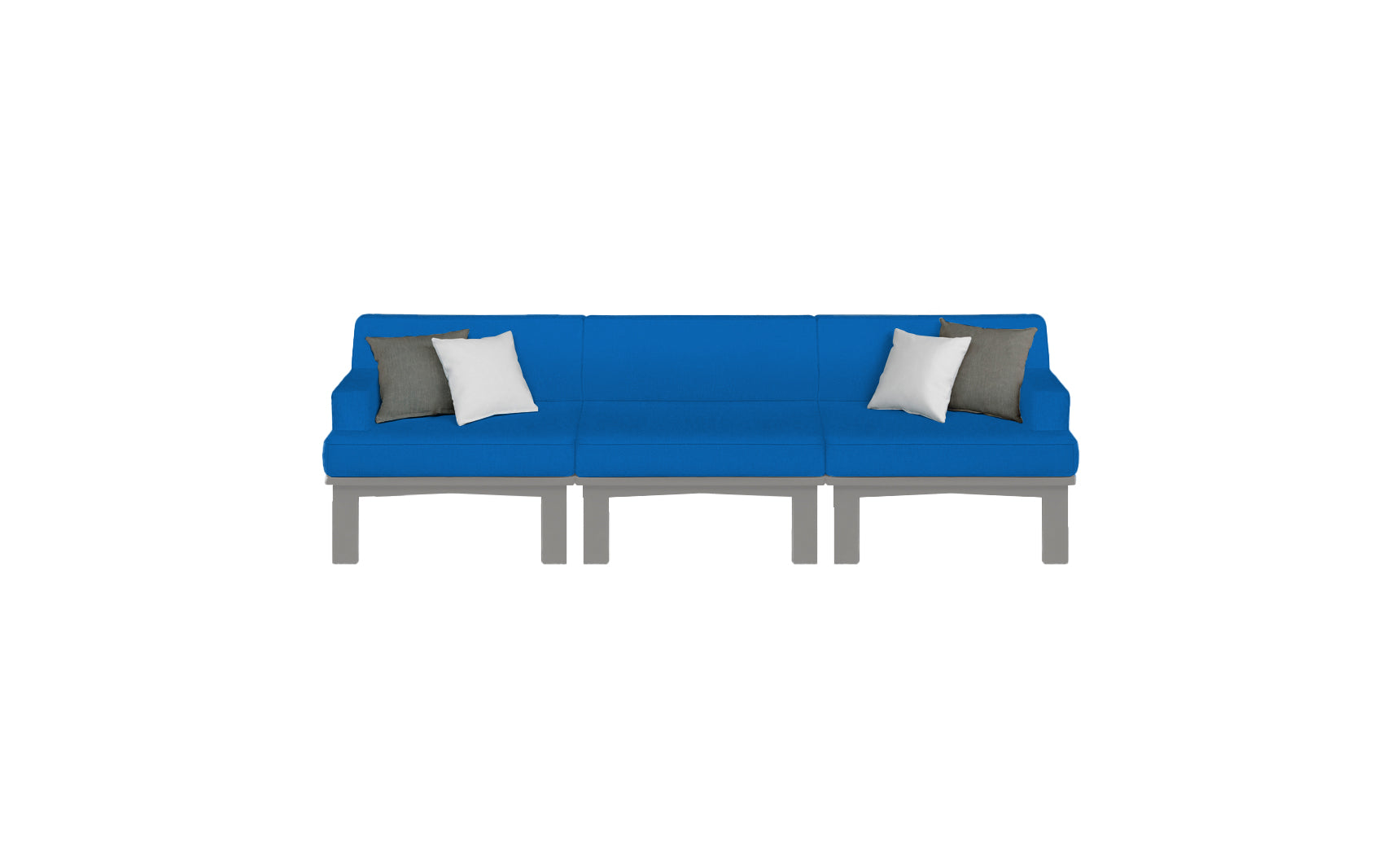 Ledge Lounger Mainstay Sectional 3-Piece Sofa