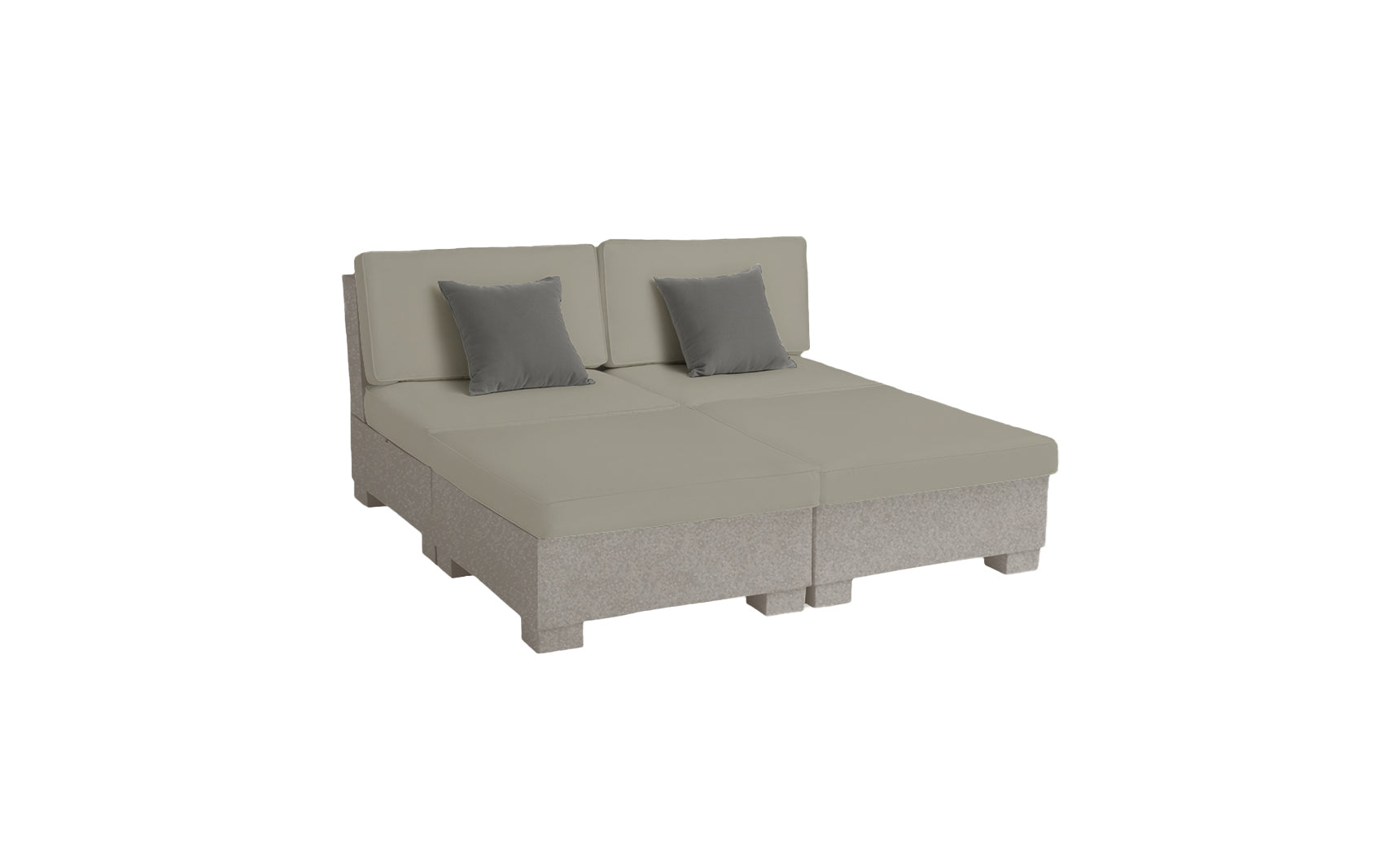 Ledge Lounger Signature Sectional 4-Piece Sun Chair