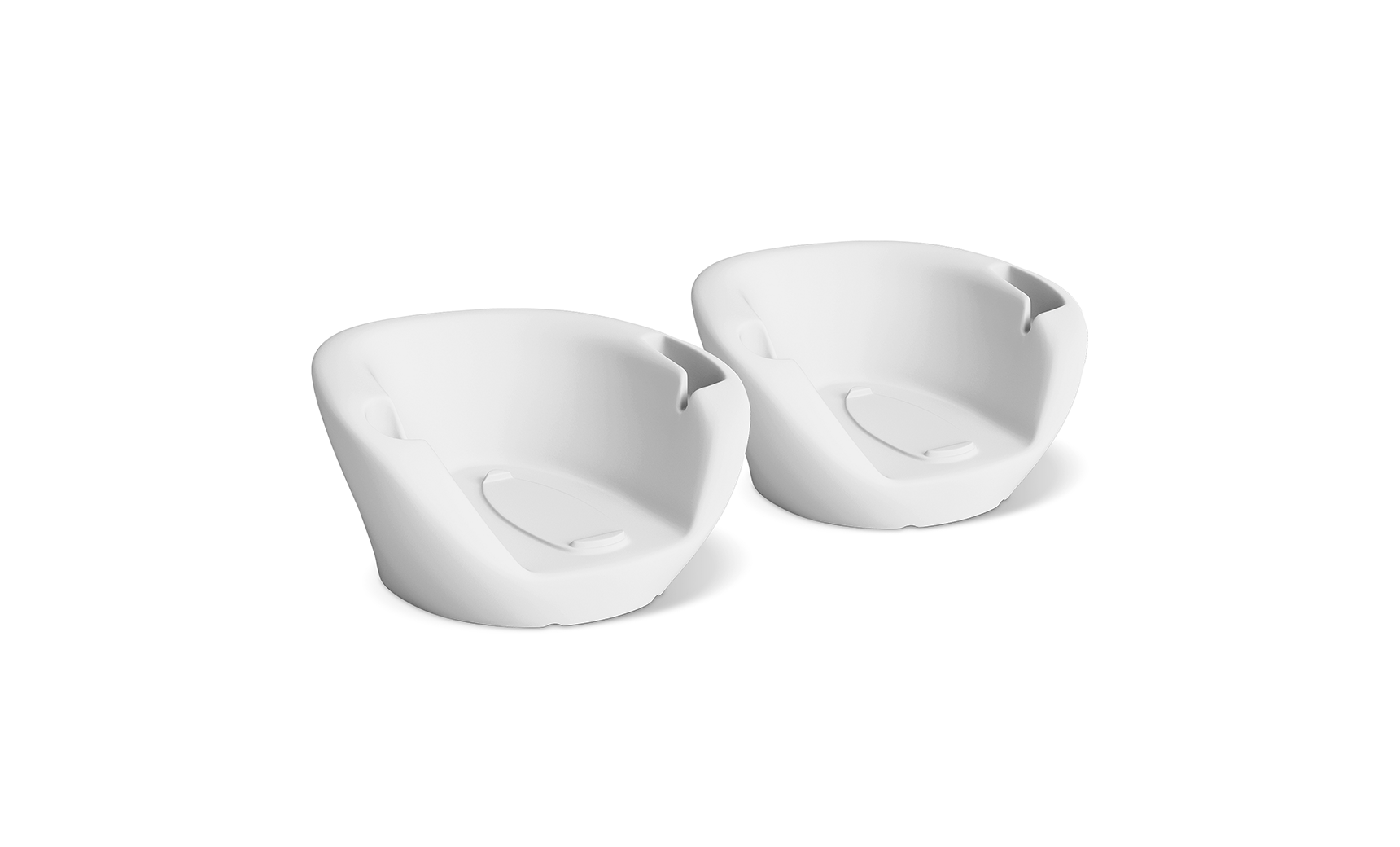 Ledge Lounger Autograph Chaise Armrest Console - 2 Pack