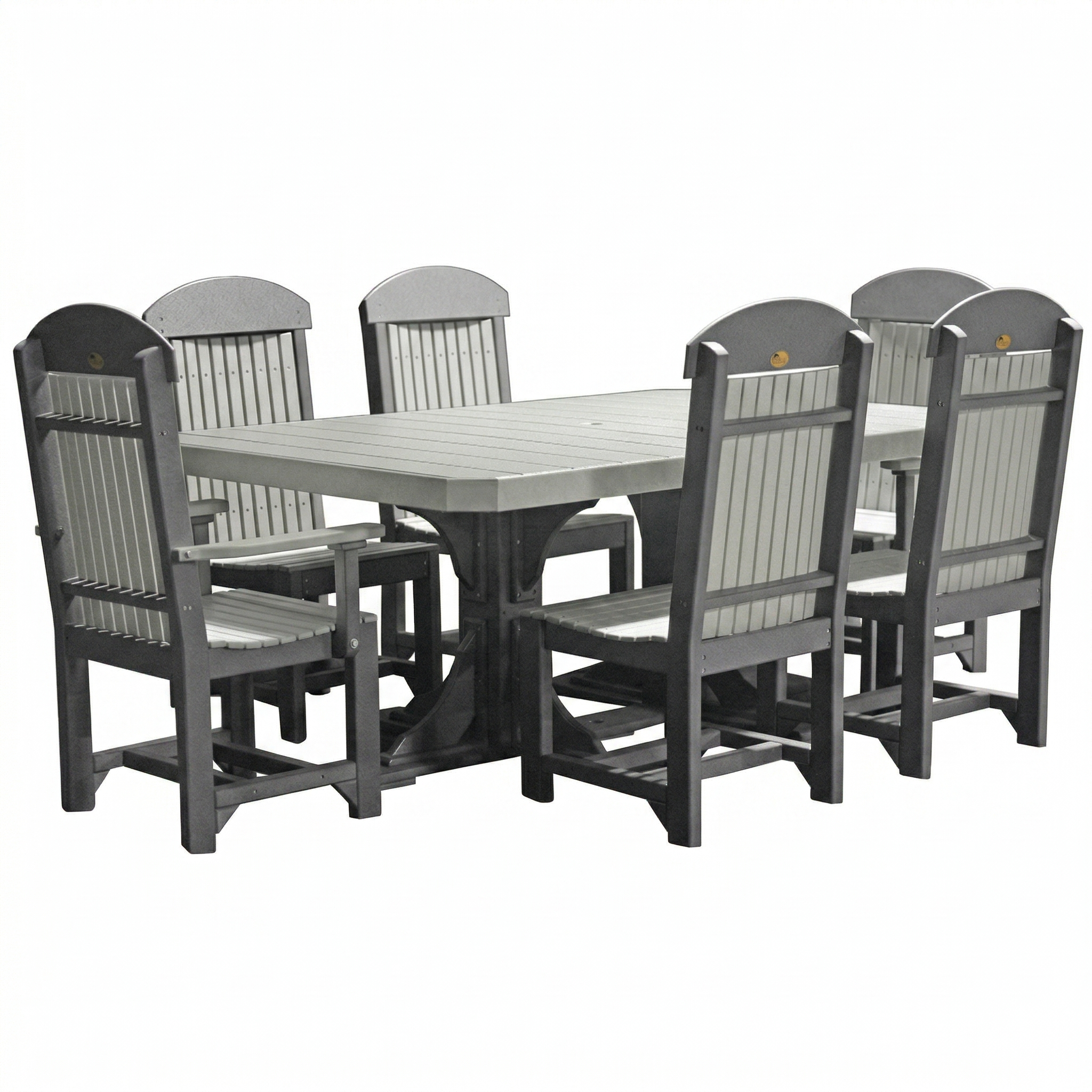 LuxCraft 4′ × 6′ Rectangle Table Set 2