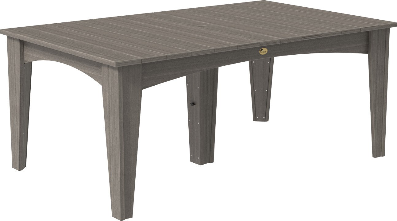 LuxCraft 44″ × 72″ Island Dining Table Set