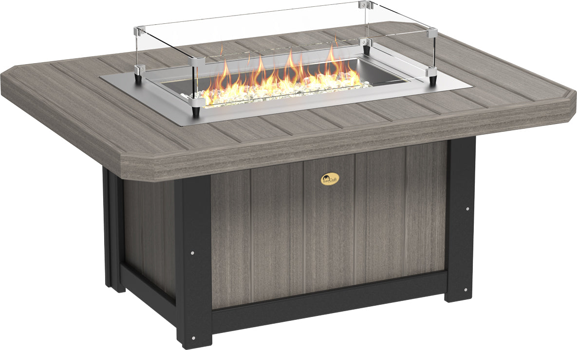 LuxCraft Lumin Fire Pit 51″ Rectangular
