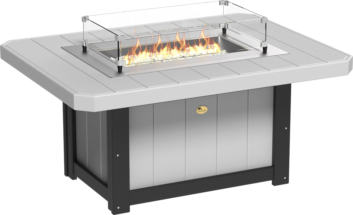 LuxCraft Lumin Fire Pit 51″ Rectangular