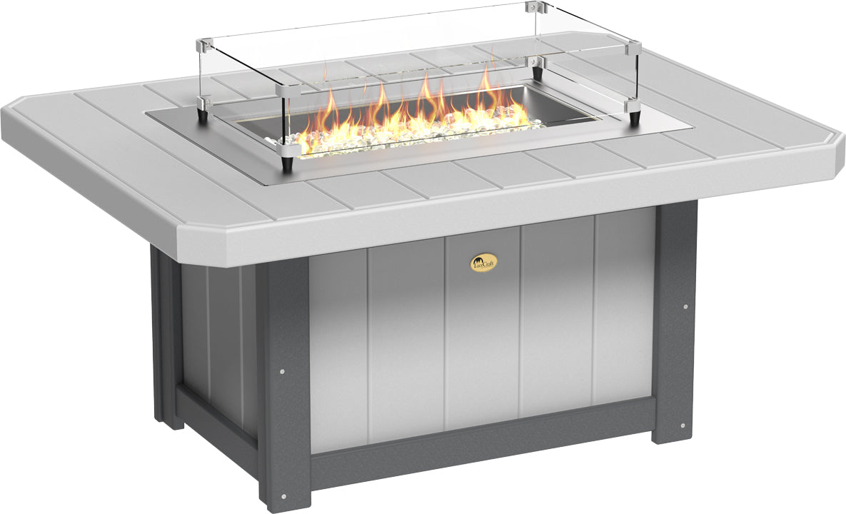 LuxCraft Lumin Fire Pit 51″ Rectangular
