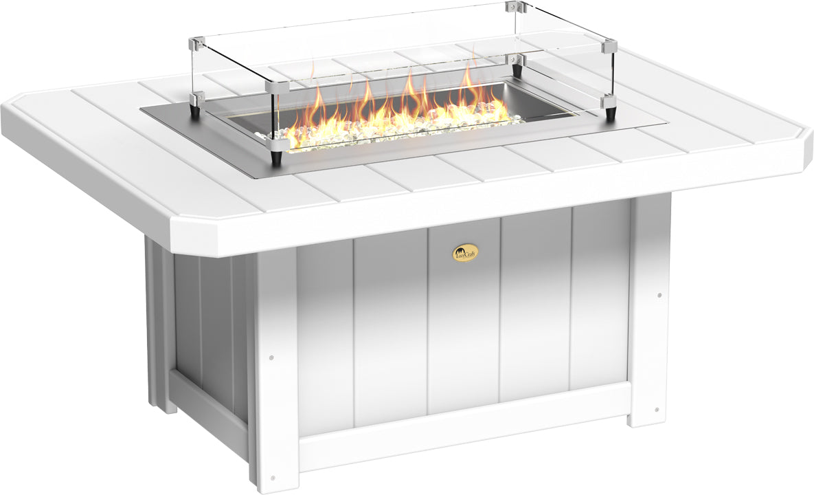 LuxCraft Lumin Fire Pit 51″ Rectangular