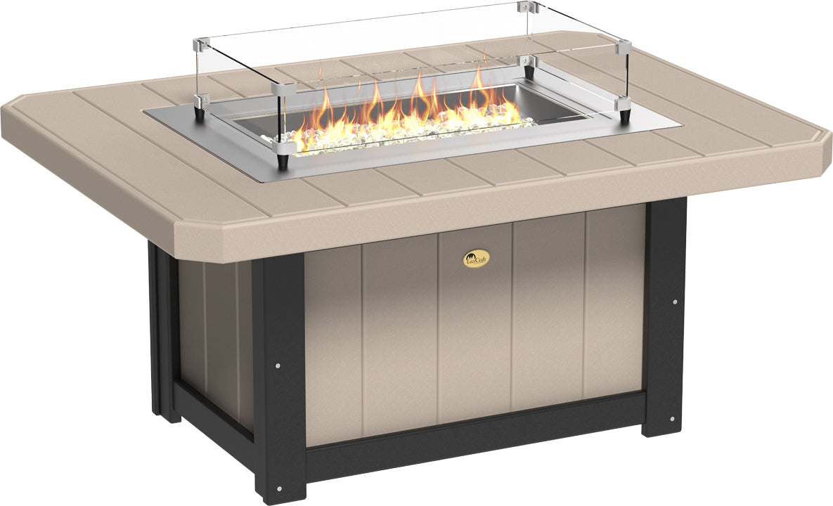 LuxCraft Lumin Fire Pit 51″ Rectangular