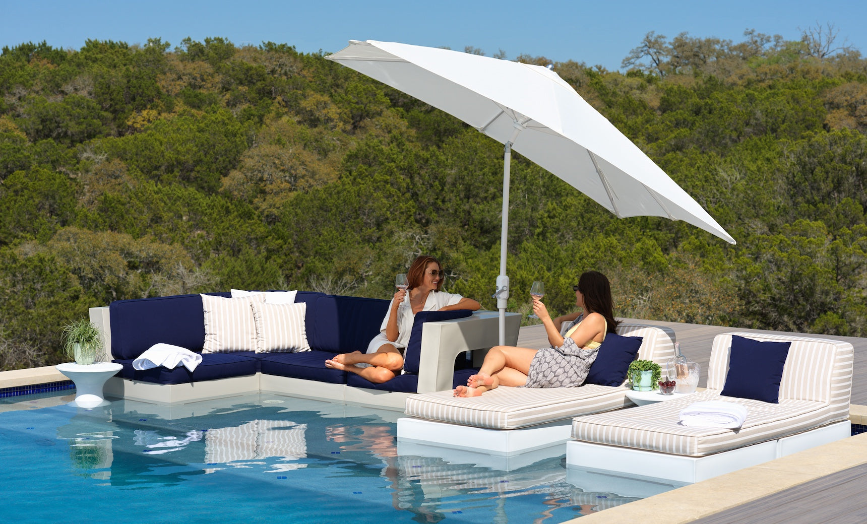 Ledge Lounger Affinity 2-Piece Sun Chair