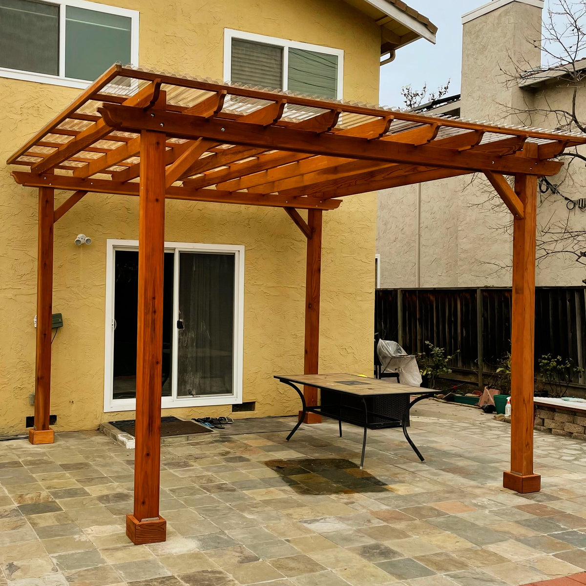 Best Redwood Outdoor Super Deck Redwood Pergola