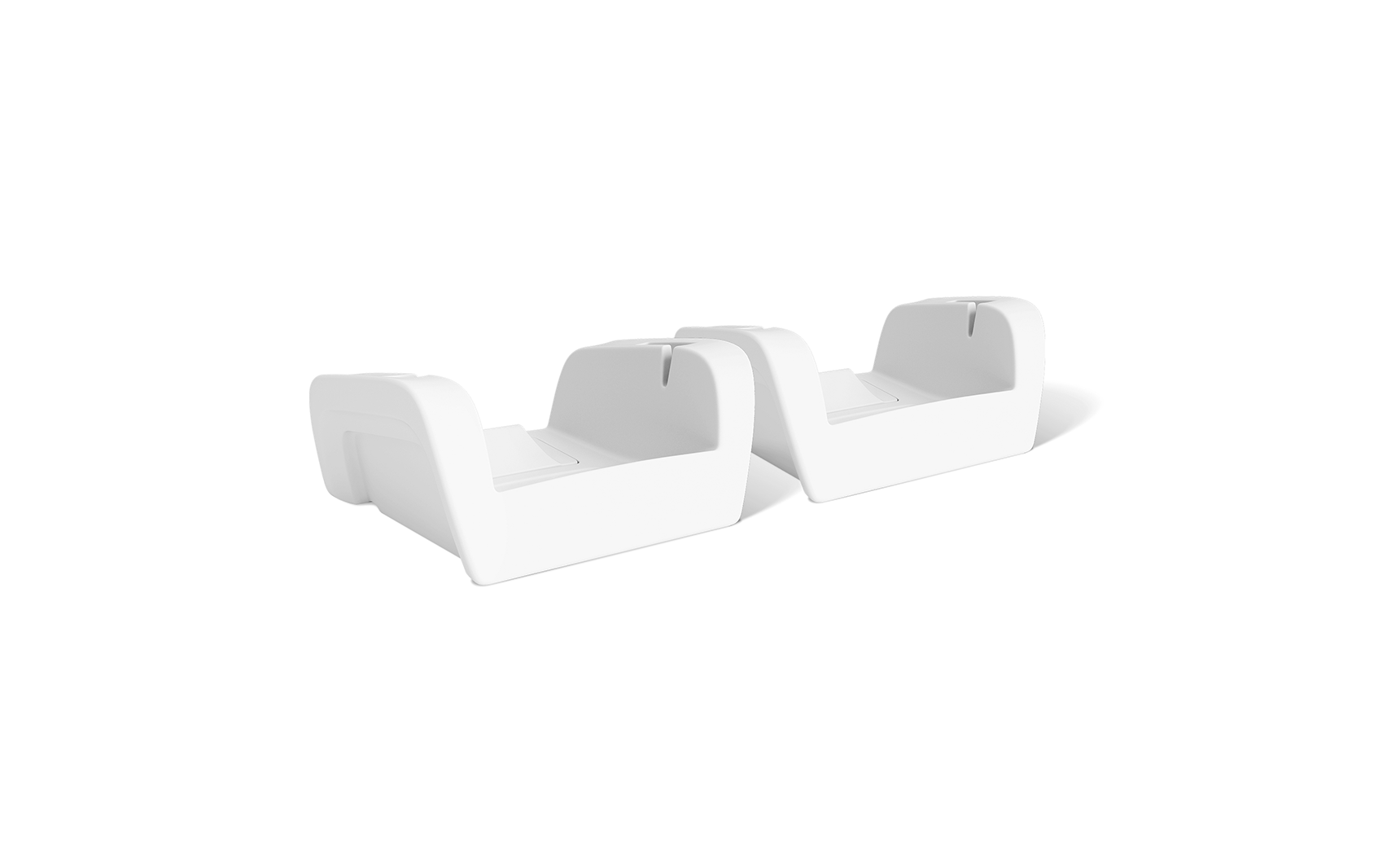 Ledge Lounger Signature Chaise Armrest Console - 2 Pack