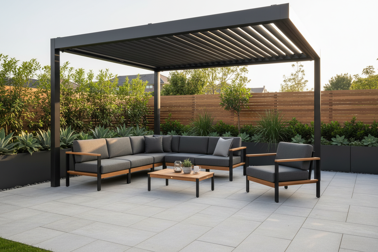 Slideshow 1 - Modern Outdoor Living Scene